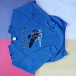 Vintage 90s Northland Canada Loon Sweater Unisex